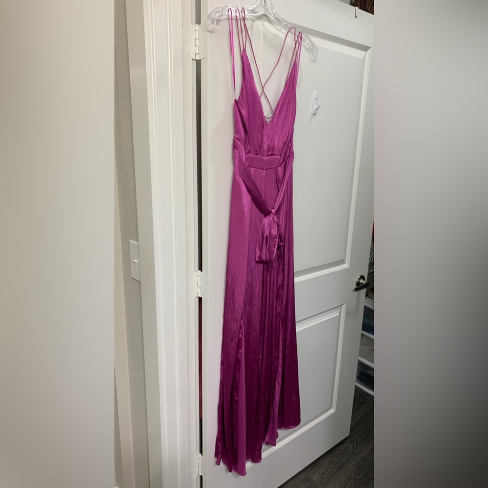 Chloe Dao Flowy Fuchsia Jump suit!